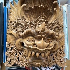 Hand-Carved Balinese mask
